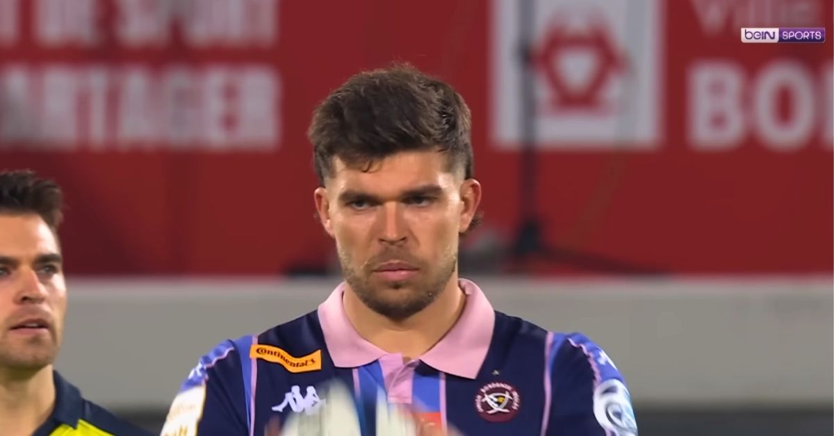 Bordeaux a sorti sa compo pour Leicester ce dimanche. Bielle-Biarrey, Jalibert, Penaud, Woki. Les Tigers ont un très gros problème. Crédit image : Screenshot Youtube BeIN