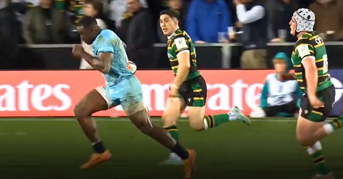 Réduits à 13 en première période, les Castrais ont quand même tenu jusqu'à la pause avec un point d'avance. La suite, c'est une autre histoire. Crédit image : Screenshot BeIN