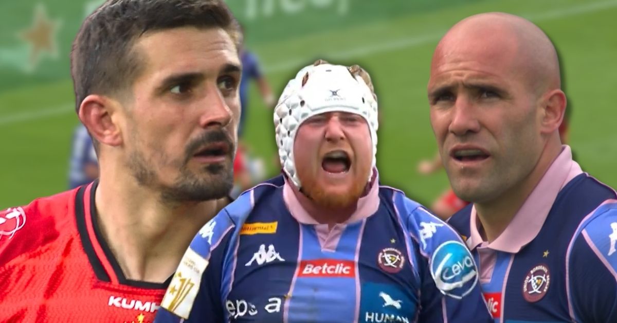 Dépassé en seconde période, le Stade Toulousain a subi la loi de l'UBB qui écarte de nouveau les Rouge et Noir en Champions Cup, pour filer en demi-finale. (FranceTV)