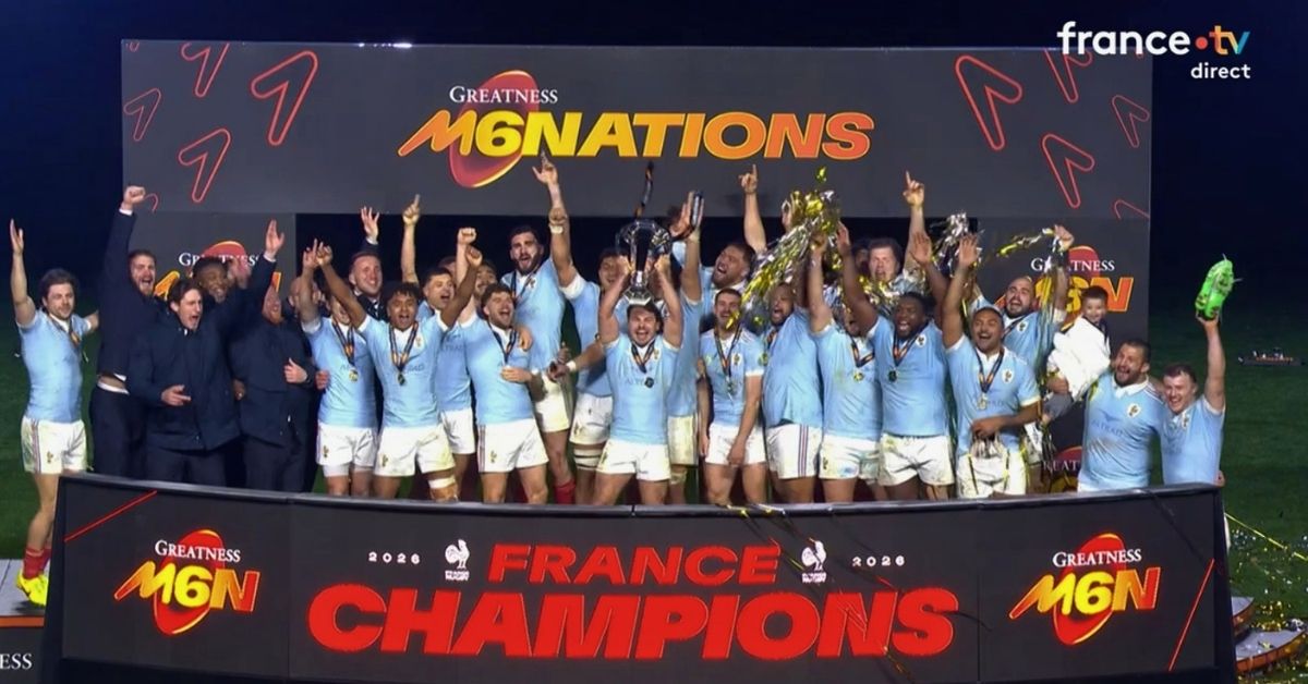 Dorian Aldegheri est attendu devant la commission de discipline après son carton rouge reçu en Champions Cup. Crédit image : Screenshot France 2