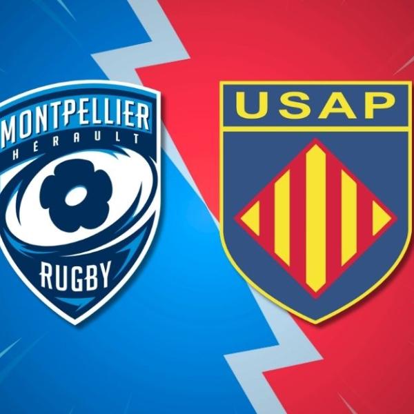 Montpellier vs USAP en TOP 14 à quelle heure et sur quelle chaîne ?
