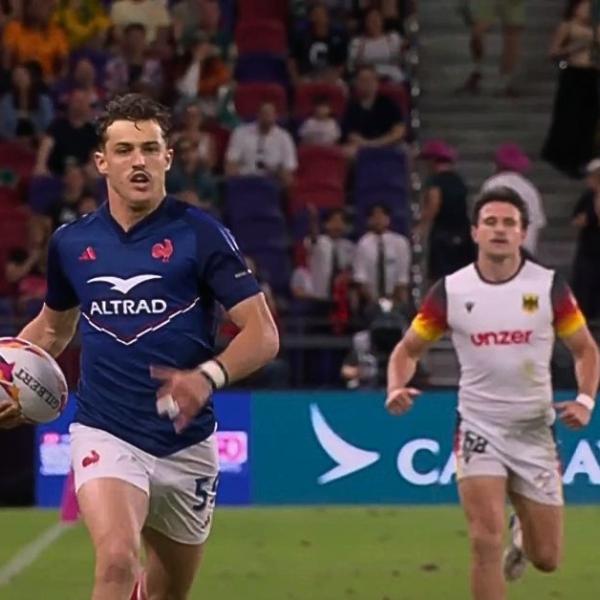 VIDEO. Arfeuil traverse (seul) tout le terrain, l'action folle de 100m qui foudroie l'Allemagne