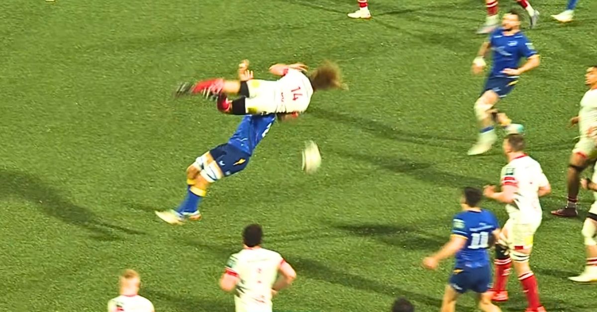 VIDEO. Drame évité : fauché dans les airs, Werner Kok échappe au pire avec talent