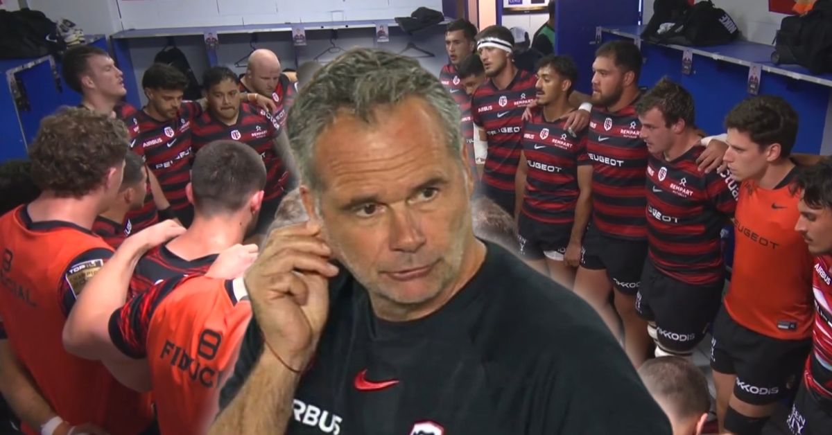 Après une saison très hétérogène sur le rendu et la défaite en Champions Cup, le Stade Toulousain ne veut pas manquer sa fin de saison en Top 14. (Canal+)