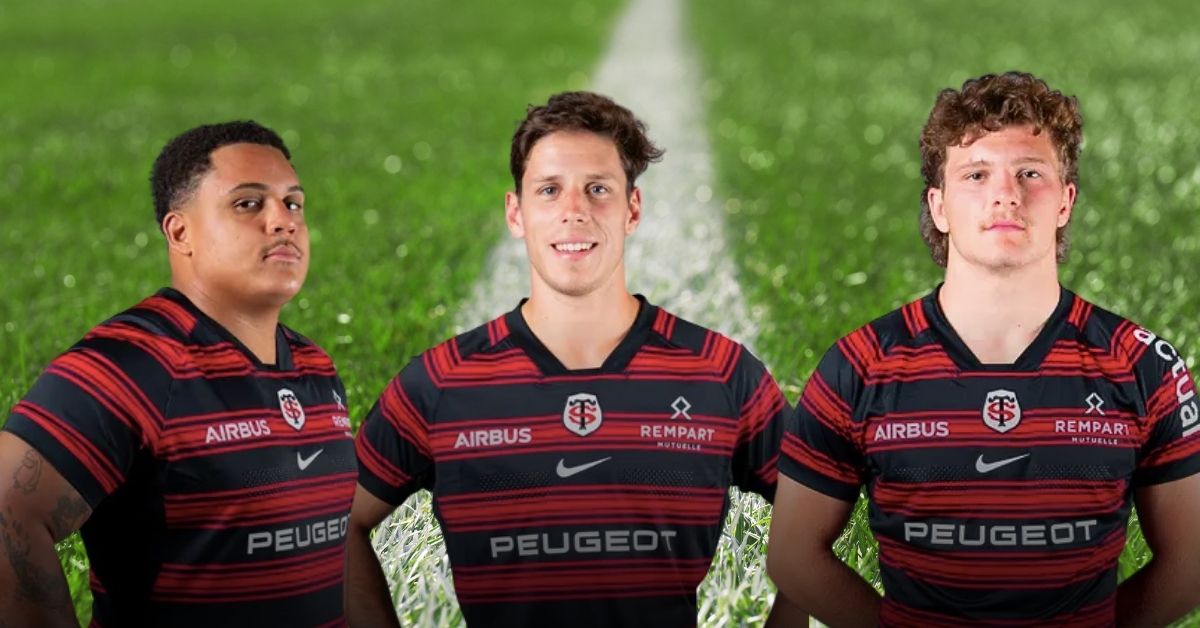 Les nouveaux jeunes montant de Toulouse prennent de plus en plus de place dans le groupe pro.Screenshot : Stade Toulousain