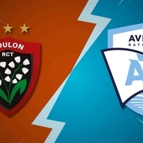 Toulon vs Bayonne en TOP 14 à quelle heure et sur quelle chaine ?