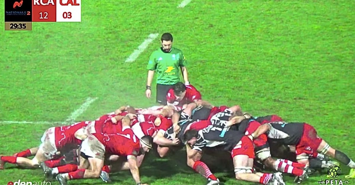 Auch a battu Lannemezan 2 fois cette saison. Screenshot : YT RC Auch