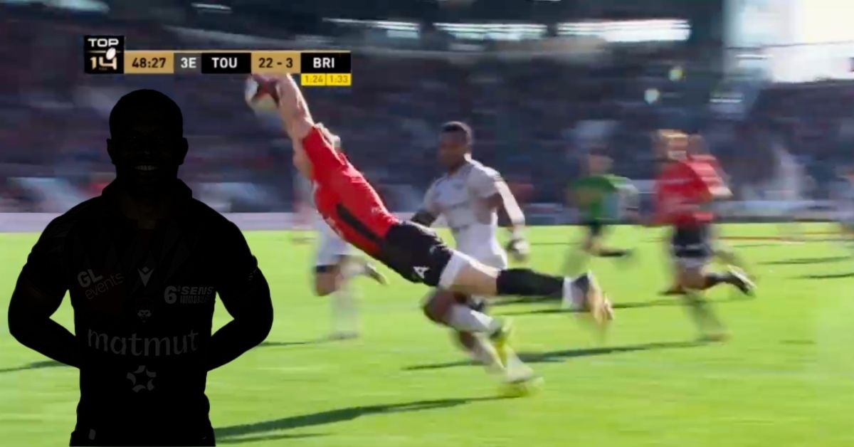 Ce week-end, la réception de Castres est la première étape de la quête de Wainiqolo. Crédit : Screenshot YouTube Canal+