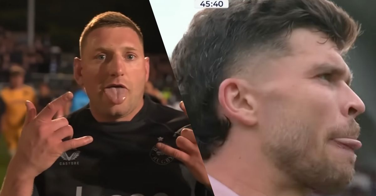 Russell-Jalibert, c'est le duel du week-end. Rencontre à suivre ce dimanche sur France 2. Crédit : Screenshot Youtube Champions Cup et BeinSport