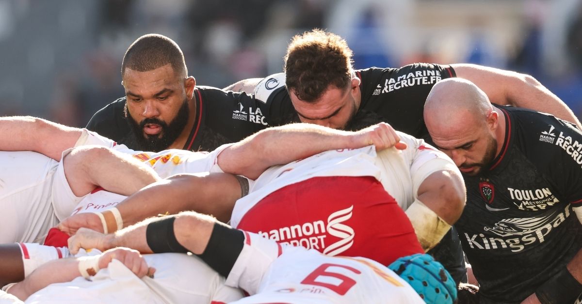 Nuits blanches après Clermont, ego ravalé, technique entièrement reconstruite. Kyle Sinckler raconte son adaptation au RCT avant la demi-finale contre le Leinster. Credit ! EPCR ©INPHO/Billy Stickland