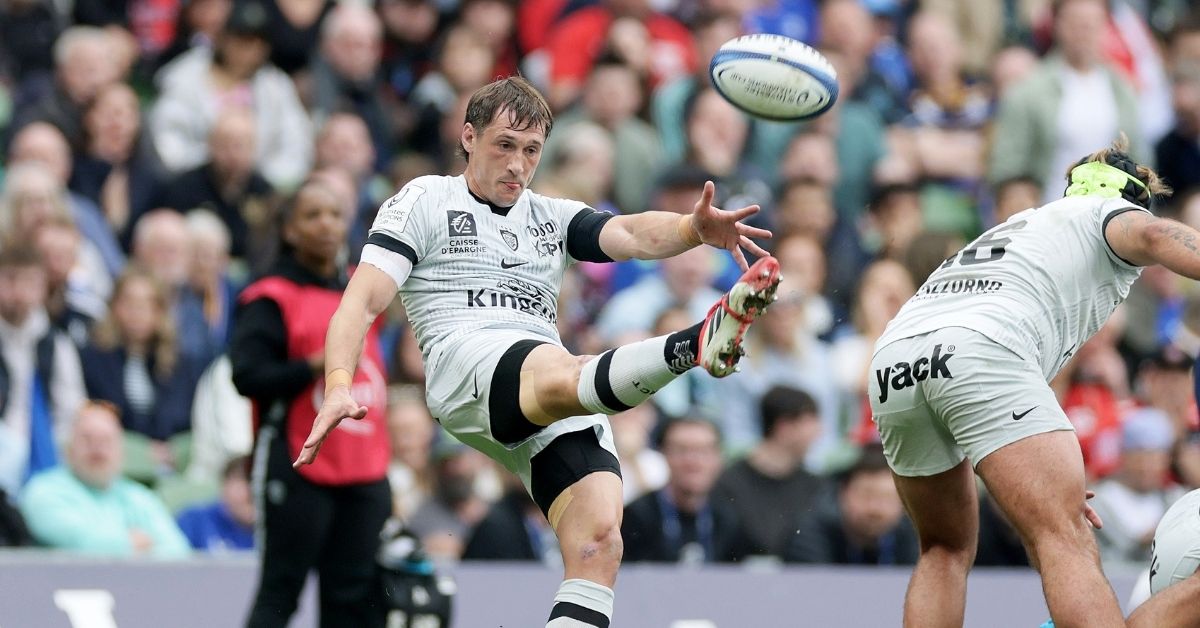 Baptiste Serin encensé par la presse étrangère après sa rentrée face au Leinster en Champions Cup. ©INPHO / Laszlo Geczo (EPCR)