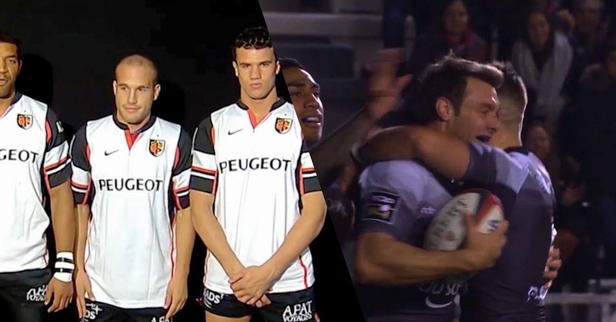 Comme Michalak et Clerc, de nombreux joueurs ont porté les deux maillots. © Screenshoot YouTube Stade Toulousain et Top 14 - Officiel 