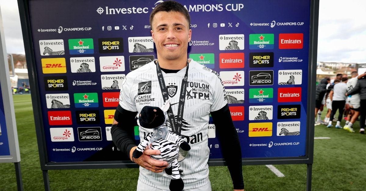 Gaël Dréan est un véritable facteur X pour Toulon. Crédit : EPCR ©INPHO/Ryan Byrne