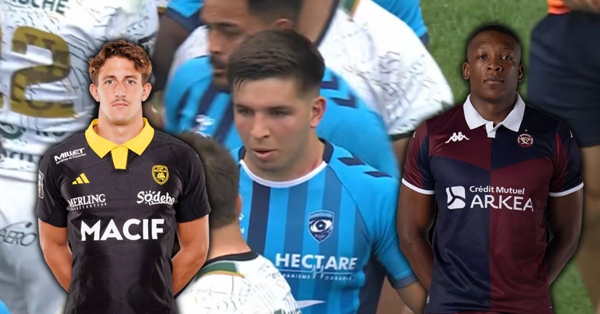 Piccardo, Jégou et Woki dans le XV des meilleurs joueurs du week-end en Top 14. ©Canal+ et LNR
