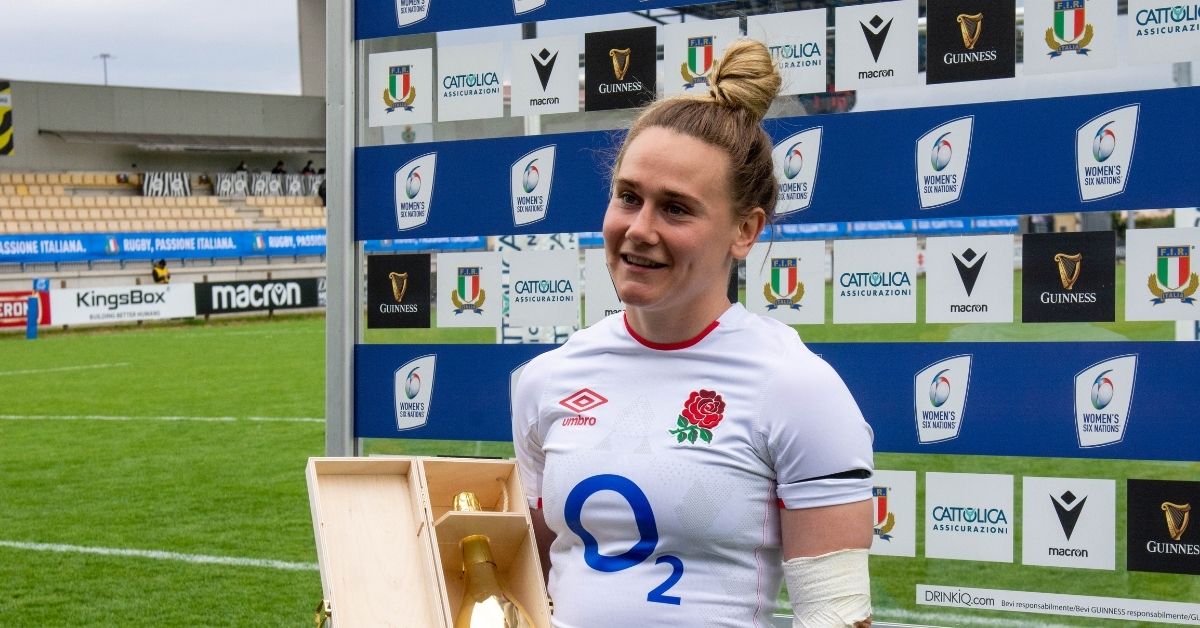 Megan Jones, le danger pour le XV de France dans ce Tournoi des Six Nations féminin ? CC-BY-SA Stefano Delfrate (Wikipédia)