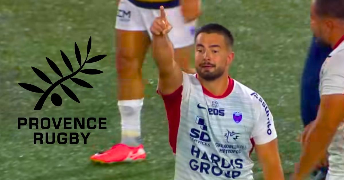 Romain Trouilloud en partance pour Provence Rugby. ©Canal+
