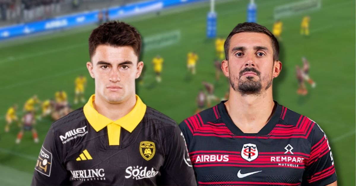 Pour la 24ᵉ journée de Top 14, le Stade Rochelais accueille le Stade Toulousain à Marcel-Deflandre pour espérer se qualifier à la phase finale. (Canal+/Stade Rochelais/Stade Toulousain)