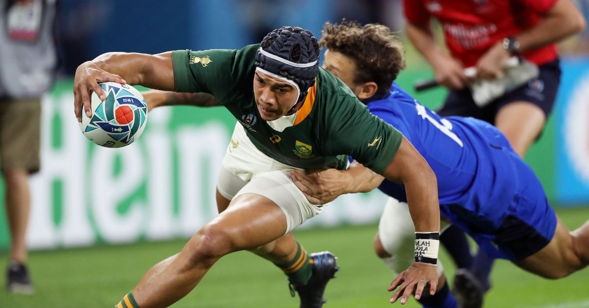 3 ans après avoir crucifié la France, Kolbe semble viser une nouvelle Coupe du Monde. © François Nel - World Rugby