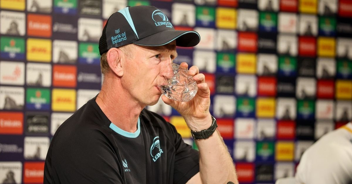Après la débâcle spectaculaire de ses joueurs face à l’UBB, le manager du Leinster Leo Cullen tente de relativiser autour de la finale de Champions Cup. - ©INPHO/Nick Elliott (EPCR)