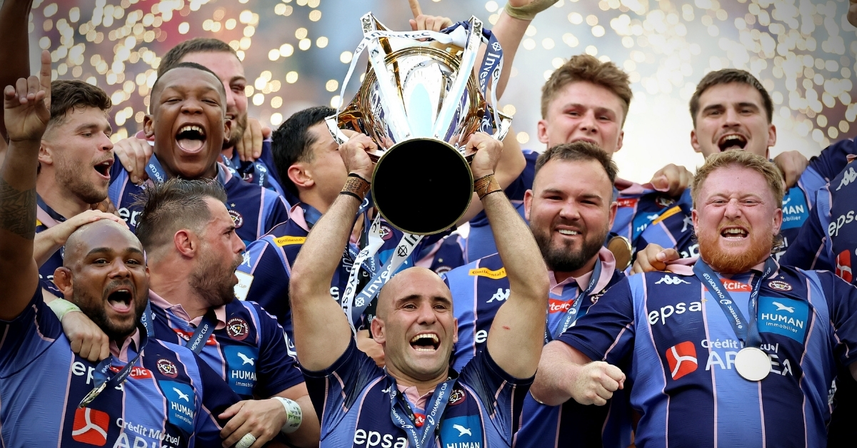 Championne d’Europe en 2025, l’UBB a remis ça en 2026. Mais les chiffres montrent surtout une équipe devenue plus froide, plus dure, plus mature. Crédit : EPCR ©INPHO/James Crombie