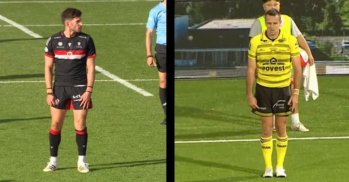 Ce duel d'expérimentés sera sans doute la clé de la rencontre. ©Screenshot Rugbyrama et Canal+
