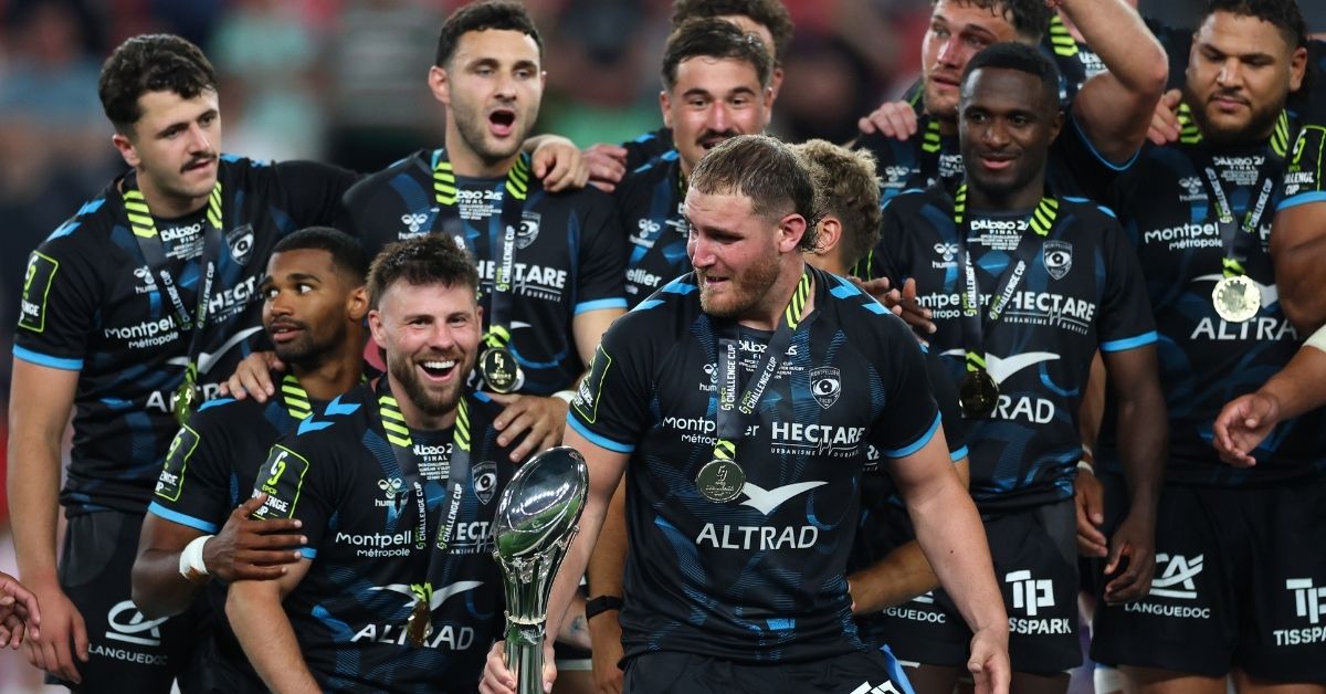 Montpellier champion d’Europe, oui. Mais le Top 14 n’attend personne. Face à Pau, Joan Caudullo devrait miser sur ses hommes forts. Crédit : EPCR ©INPHO/James Crombie