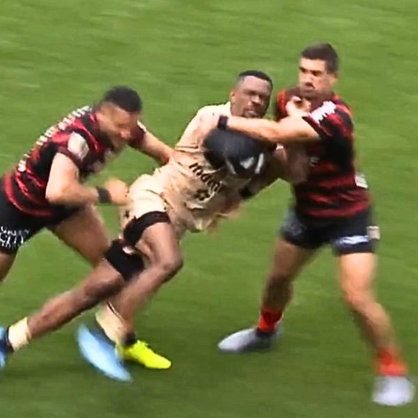 VIDEO. Toulouse incapable de stopper la folle chevauchée de 100m de Wainiqolo