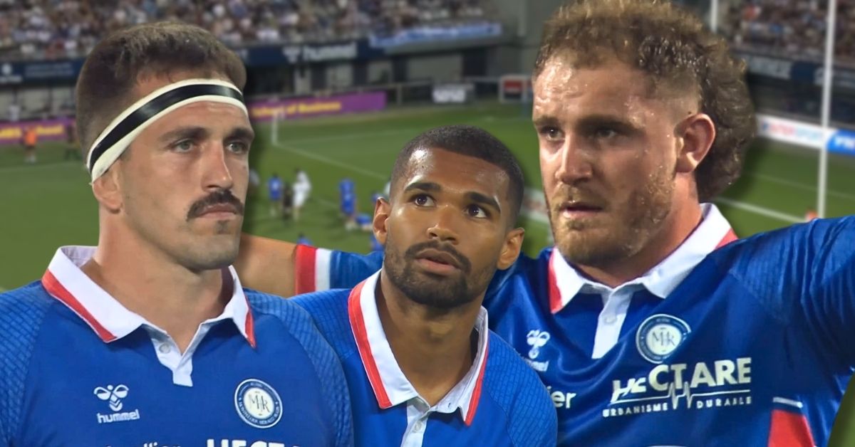 Vainqueur de la Section Paloise (26-18), le MHR a gagné un dixième match consécutif, ce samedi, et se démarque en vue des demi-finales de Top 14. (Canal+)