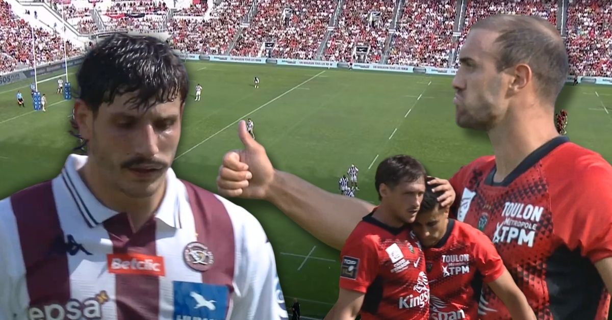 Annoncée diminuée, l’Union Bordeaux-Bègles s'est bien battue sur le terrain du RC Toulon, mais repart seulement avec le bonus défensif (27-22). (Canal+)