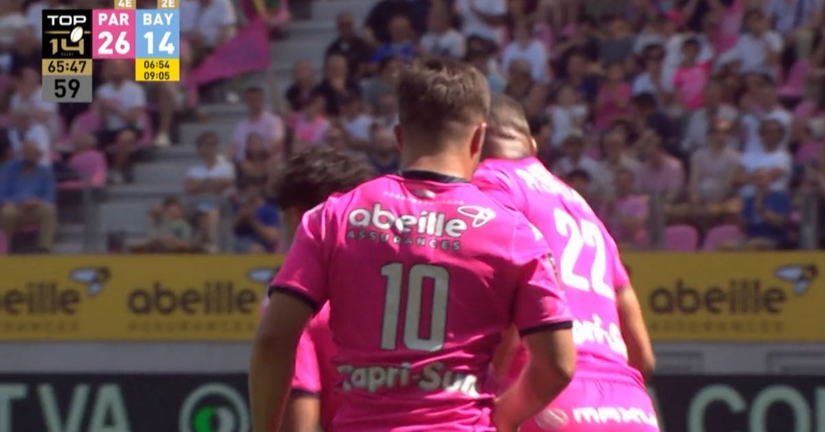 Après avoir fait tourné plusieurs cadres lors du match face à Bayonne, les Parisiens veulent arracher la deuxième place au nez et à la barbe de Montpellier. Screenshot : Canal +