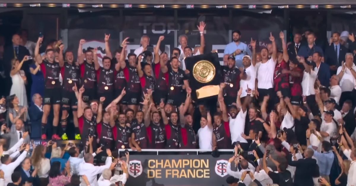 Seul rescapé de la saison précédente, le Stade Toulousain arrivera-t-il à conserver son titre ? ©Screenshot Canal+Sport