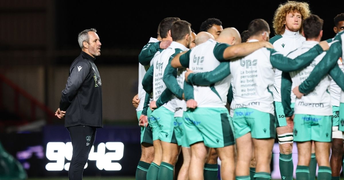 Sébastien Piqueronies et son groupe s'apprête à rentrer dans la phase la plus importante de son histoire. ©INPHO/Ryan Byrne (EPCR)