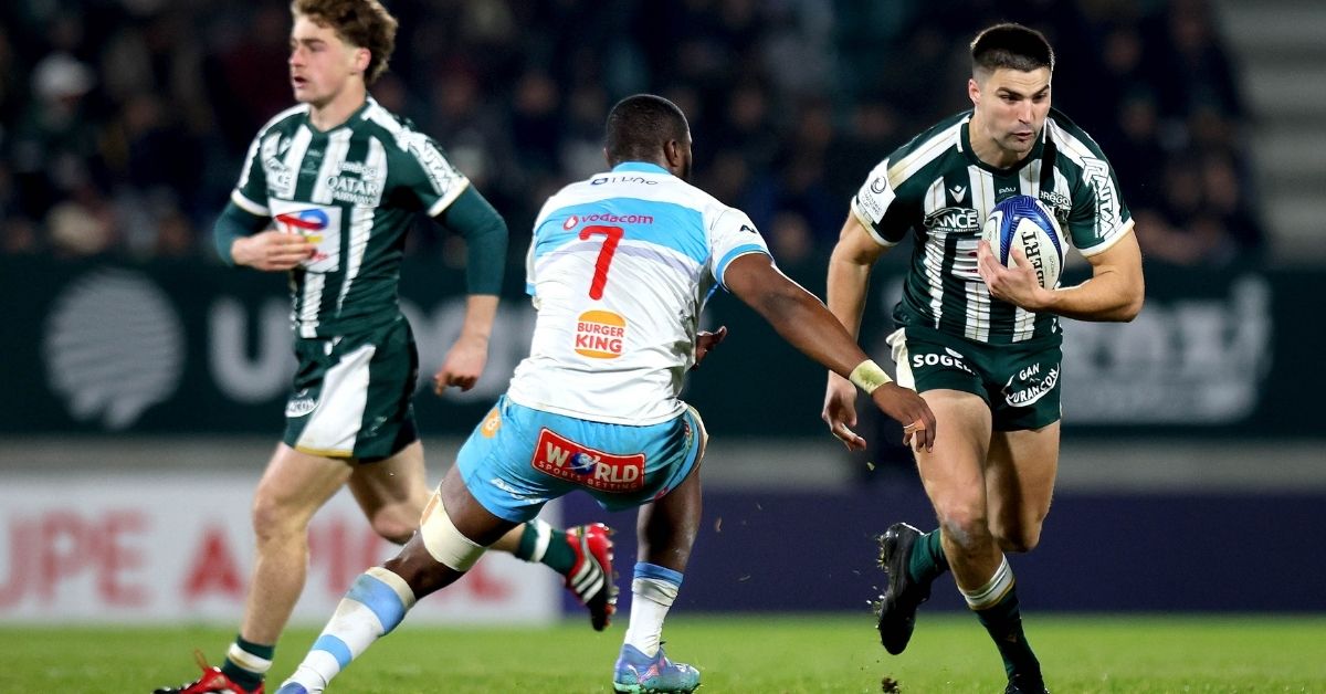 Jack Maddocks et Tumua Manu forfaits, la Section Paloise perd deux profils avant son barrage de Top 14 face au Racing. Crédit : EPCR ©INPHO/Ryan Byrne