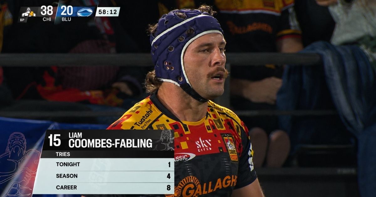 Le joueur des Chiefs a marqué 4 essais cette saison et sera présent pour la demi-finale de Super Rugby face aux Crusaders vendredi 12 juin. Screenshot: Canal +