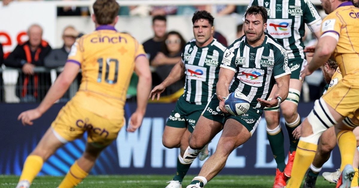 Présent sur 24 feuilles de match cette saison , Isa sera un joueur important pour cette phase finale. ©INPHO/Laszlo Geczo (EPCR)