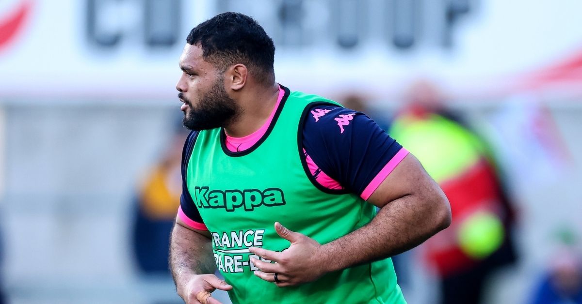 Moses Alo-Emile, surprise de la liste des Bleus ? Le pilier parisien a le physique. Reste une question : peut-il tenir à droite ?Crédit : EPCR ©INPHO/Dan Clohessy