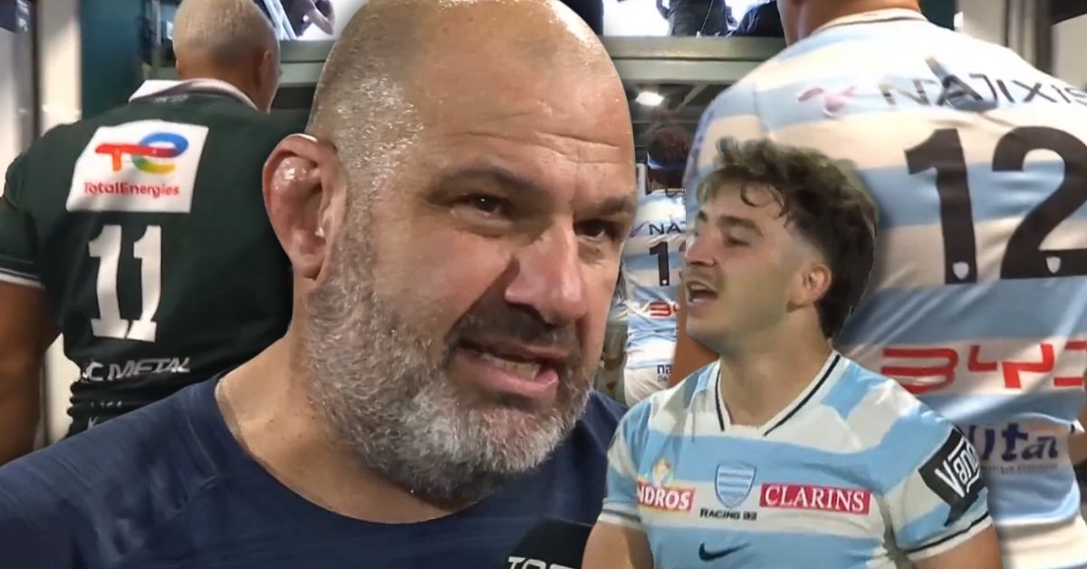 Impressionnant sur cette saison de Top 14, Pau et son stade du Hameau ont connu une défaite cruelle à domicile, à cause d’une belle maîtrise du Racing 92. (Canal+)