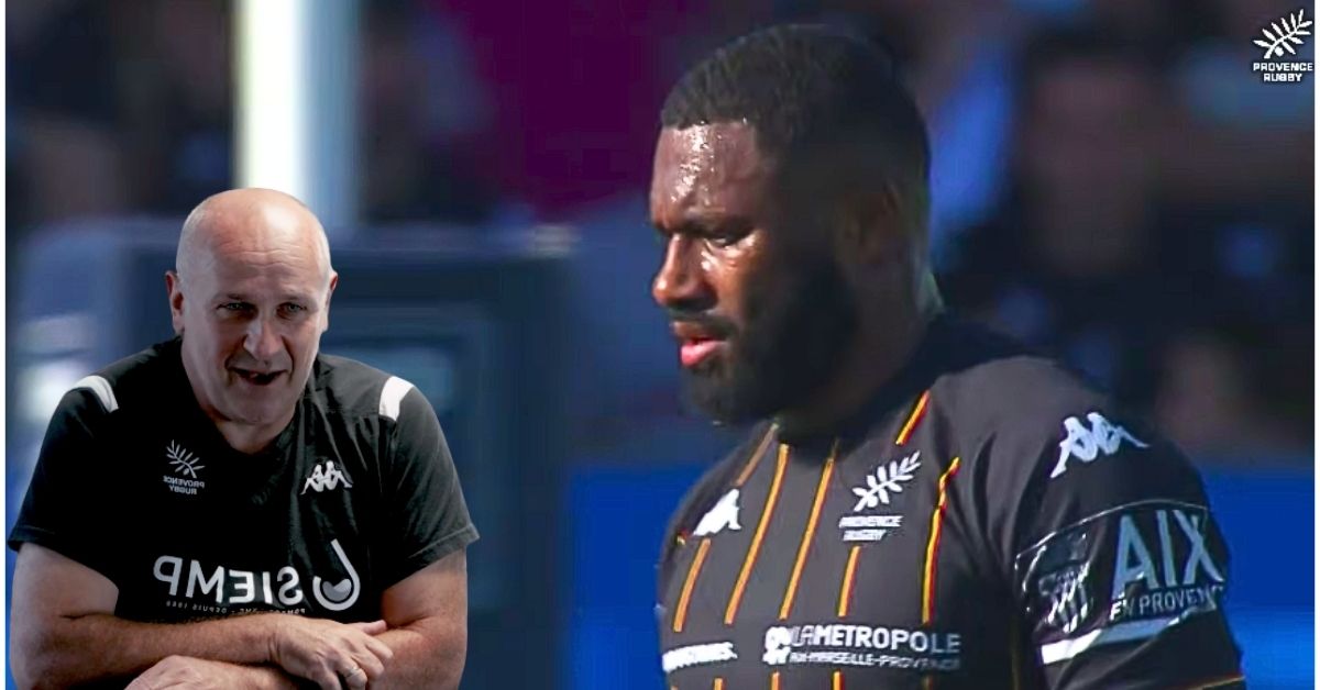 Le fidjien a fait des dégâts ce dimanche. Screenshot : Provence Rugby