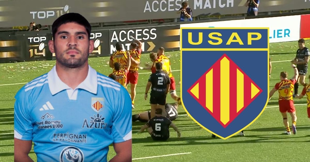 Joaquin Oviedo, le messi catalan lors des barrages d'accession. Screenshot : Youtube - USAP