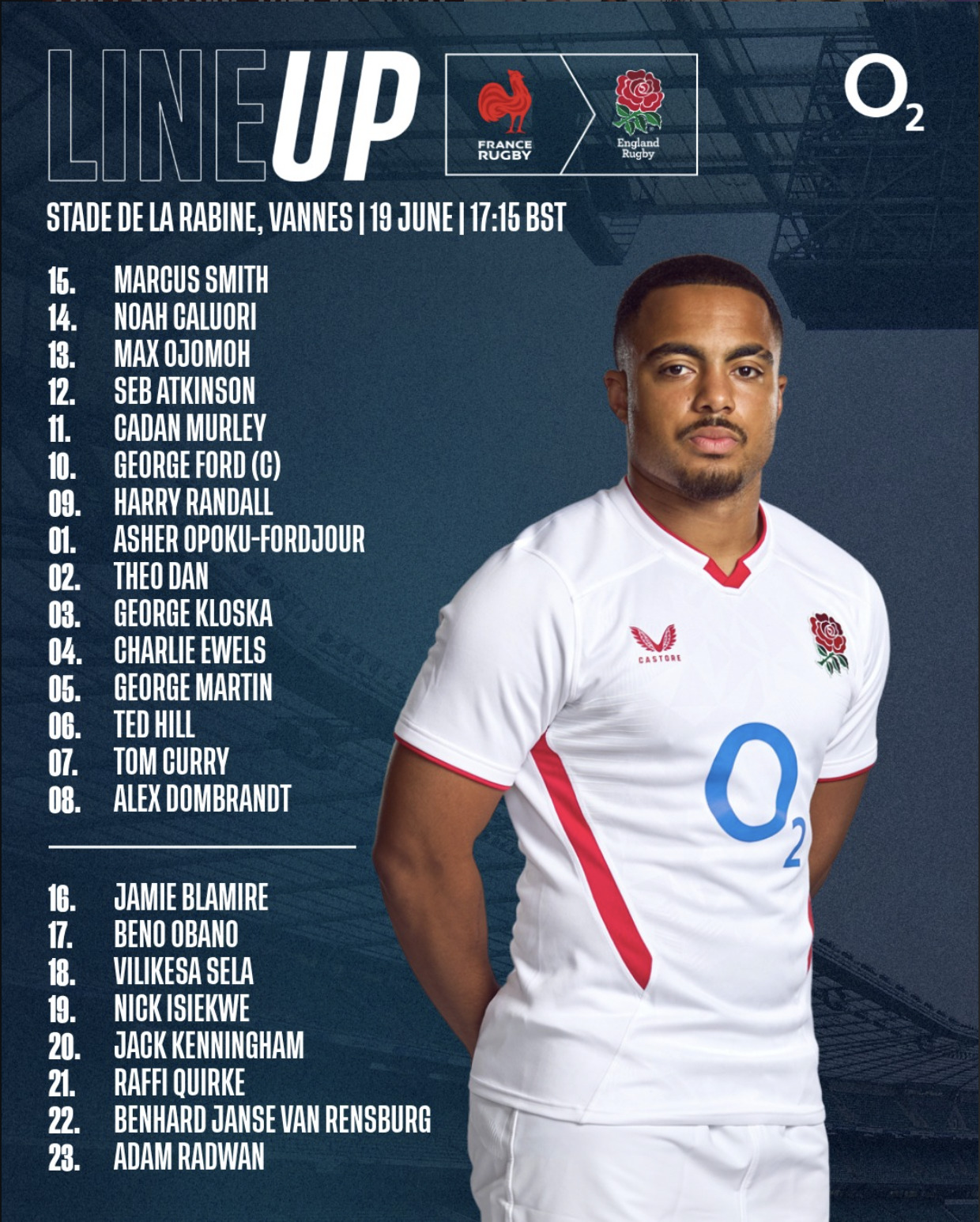 Credit : Instagram - England Rugby