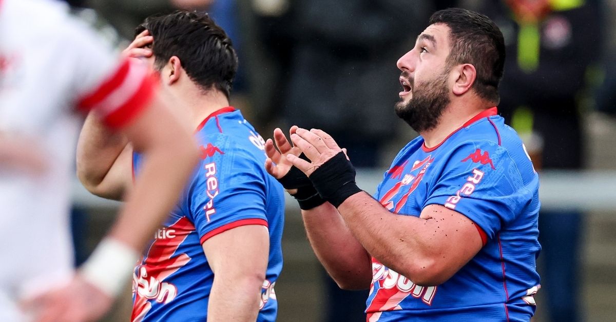 Véritable atout en mêlée et dans le jeu courant, l'absence de Giorgi Melikidze est un coup dur. ©INPHO/Dan Clohessy (EPCR)