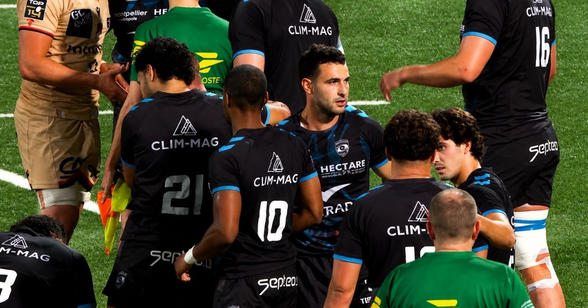 Les Montpelliérains tenteront de se qualifier en finale pour la première fois depuis 2022 et leur premier bouclier de Brennus. Screenshot: Canal +