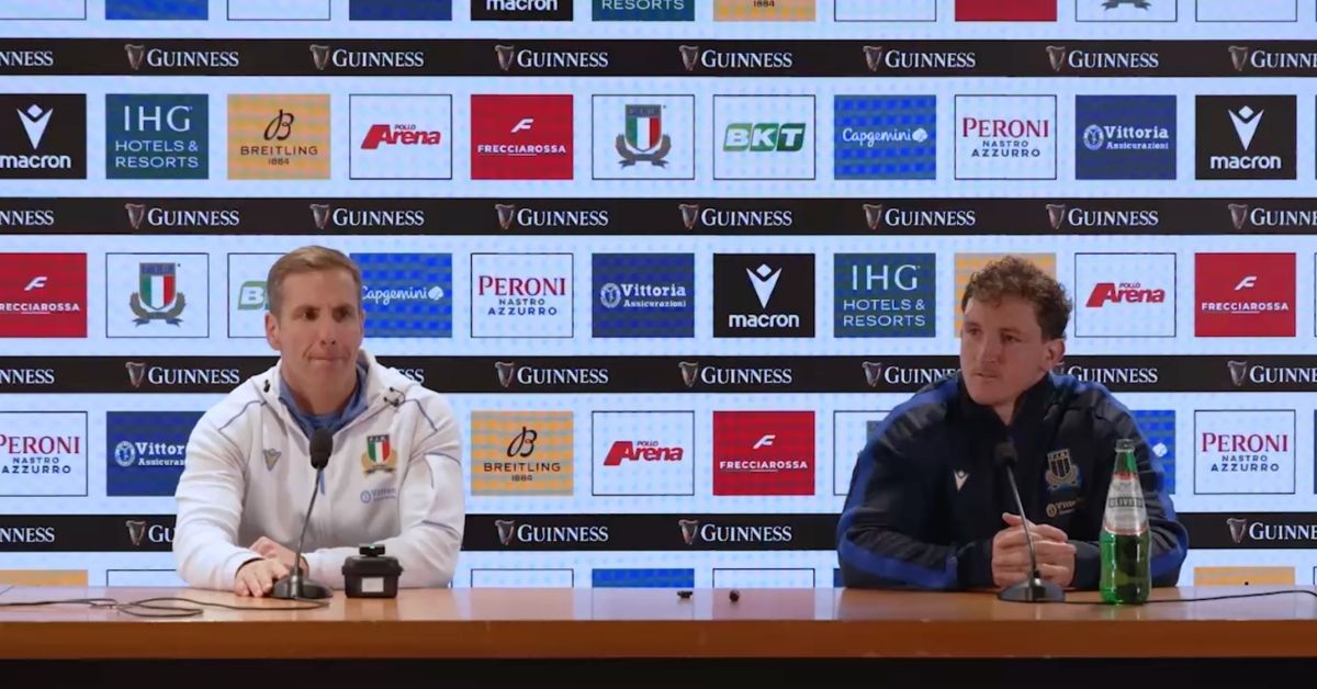 Gonzalo Quesada a annoncé la liste des Italiens qui participeront au championnat des Nations. Screenshot : Youtube - Italie Rugby