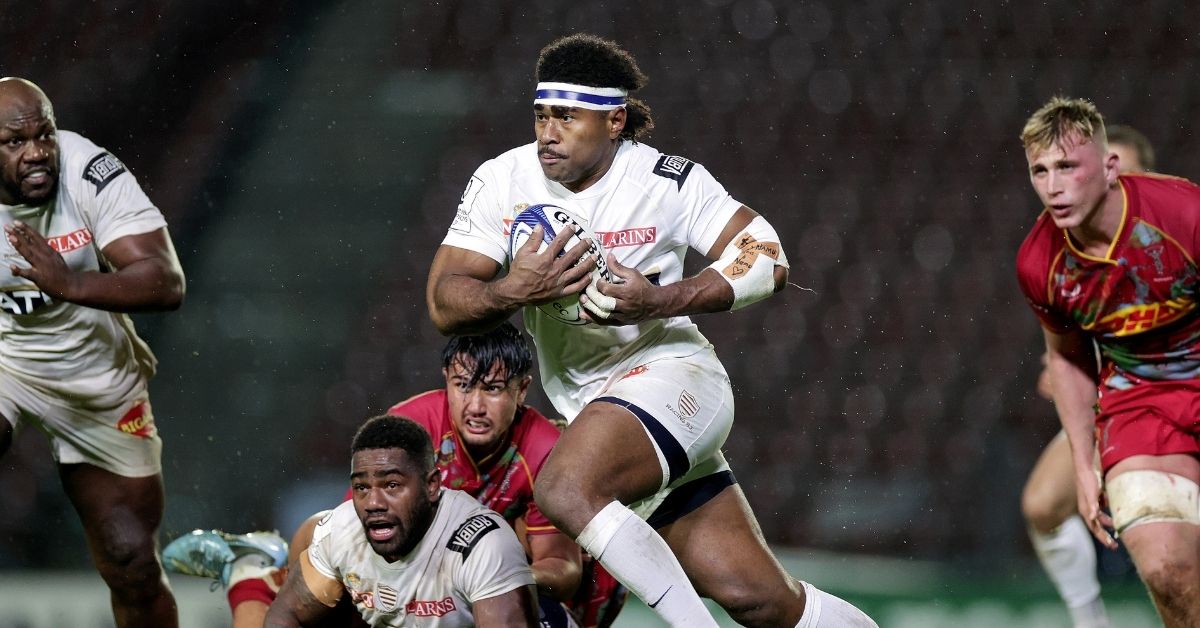 1m84 pour 100kg, la présence de la bombe fidjienne ferait du bien au Racing 92. ©INPHO/Laszlo Geczo