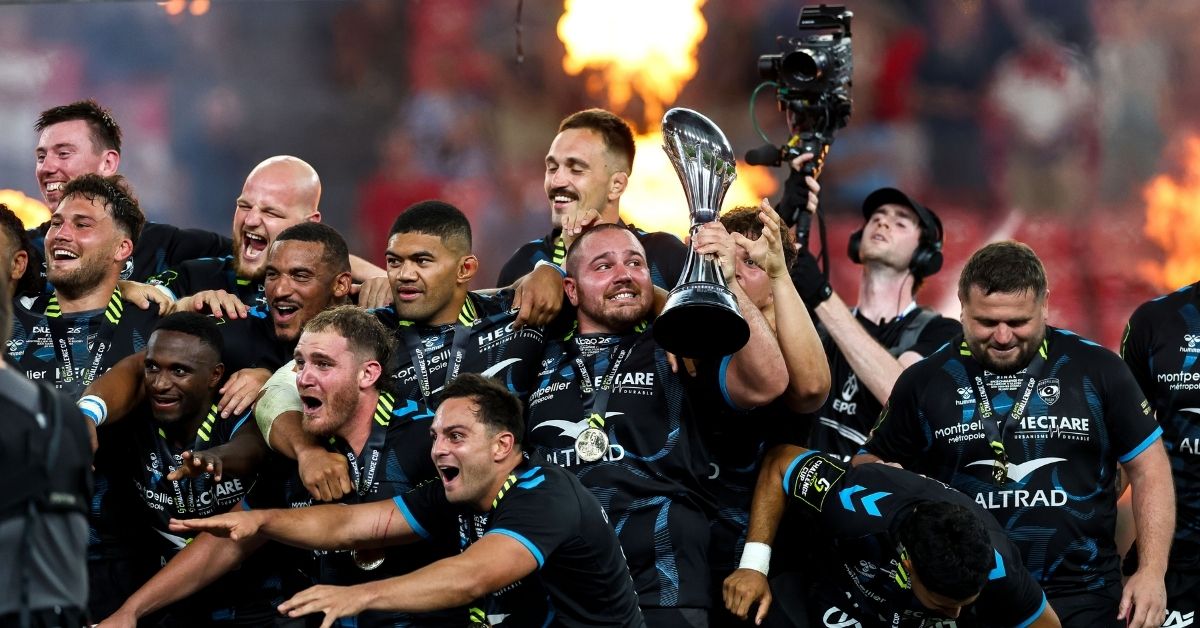 Vainqueur de la Challenge Cup, Montpellier peut-il signer un doublé historique face au Stade Toulousain ? ©INPHO/James Crombie