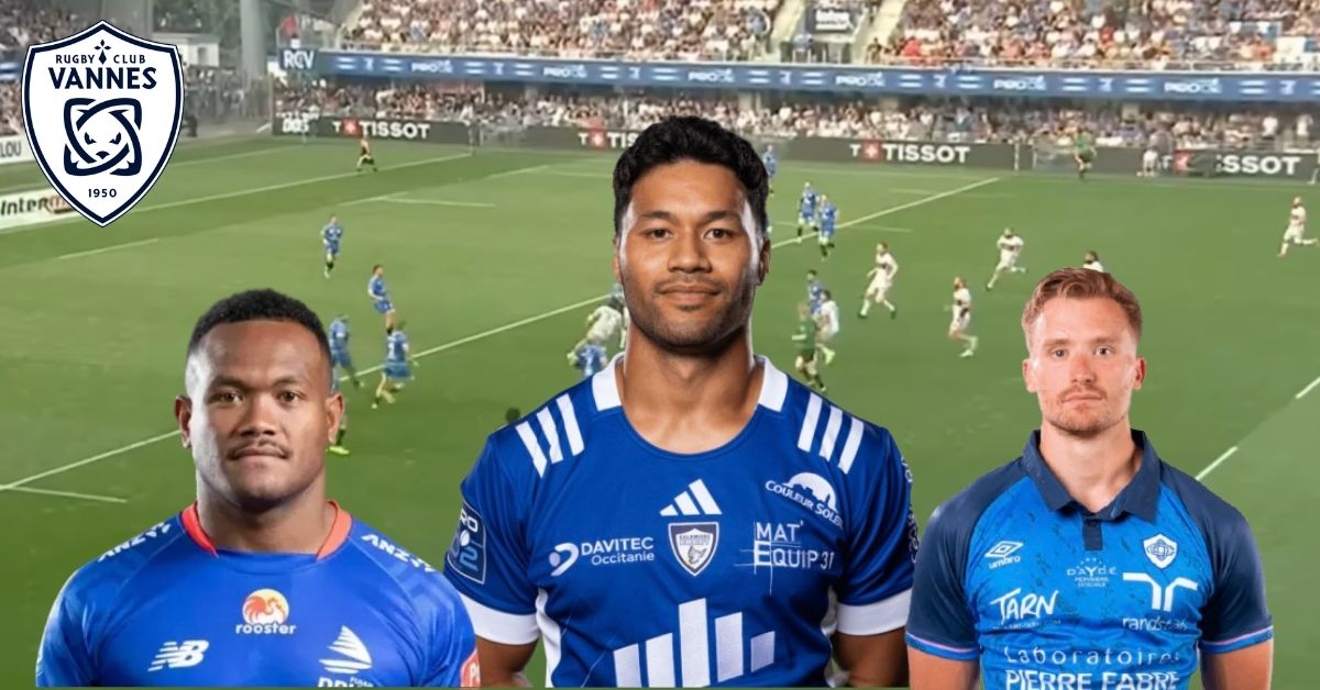 TOP 14. Vannes compte arriver en trombe dans l'Élite en enregistrant trois nouvelles recrues