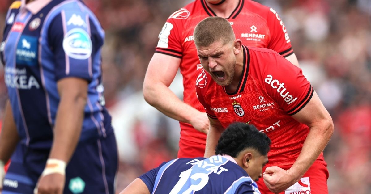 Jack Willis, double passeur décisif face au Racing 92. ©INPHO/James Crombie