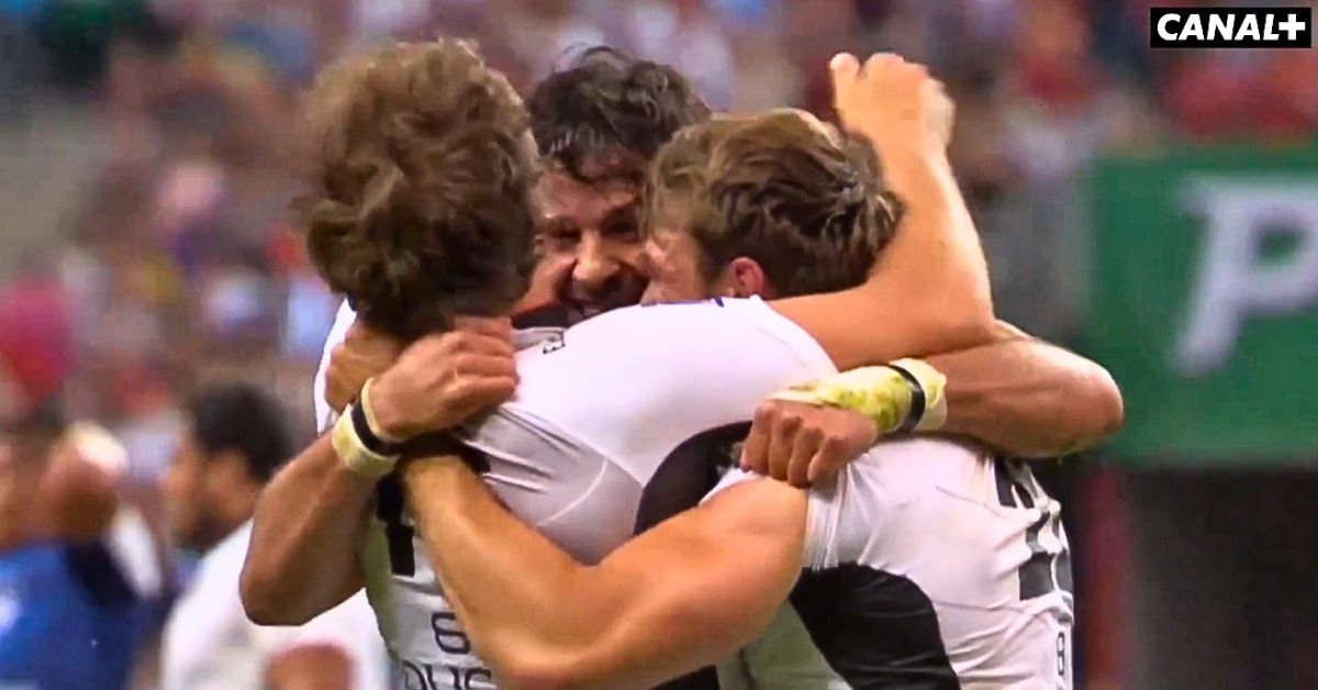 Le dernier Toulouse-Montpellier en finale n’avait rien d’un feu d’artifice. C’était une guerre de nerfs. Et Toulouse l’avait gagnée 15-10. Crédit image : Screenshot Canal +