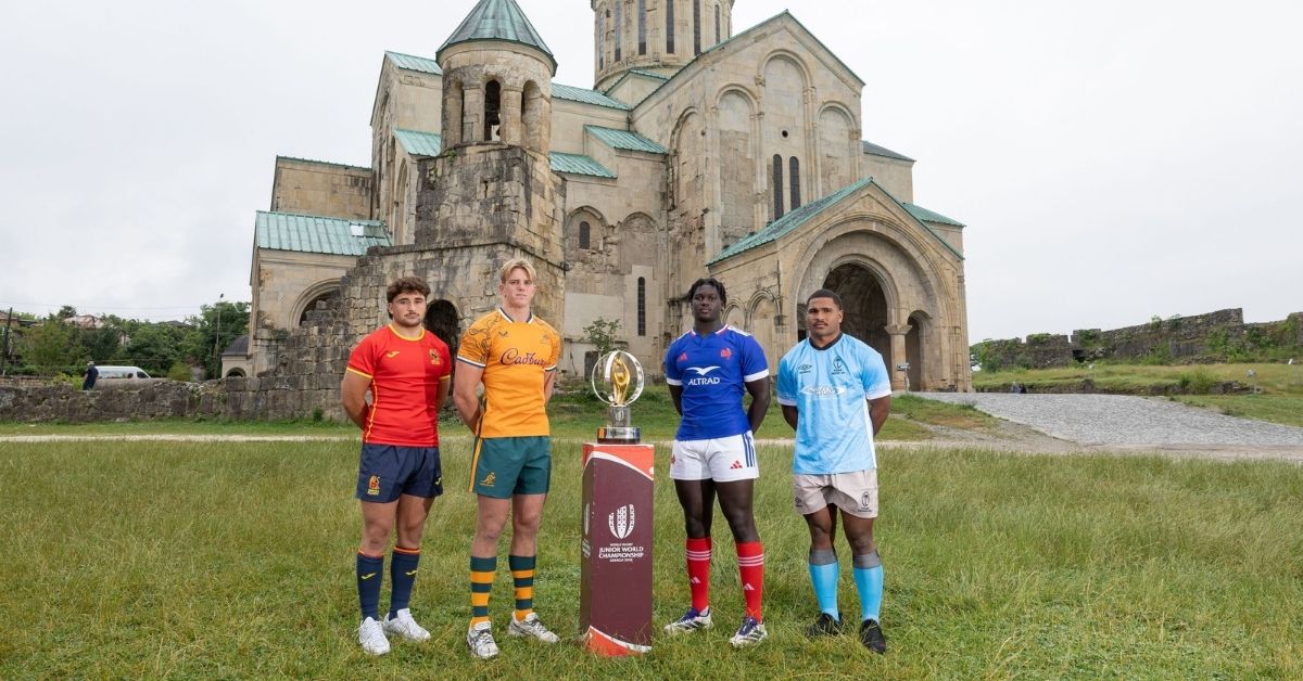 La France U20 démarre son Championnat du monde contre les Fidji. Sur le papier, les stats sont bleues. Sur le terrain, il faudra surtout être propre. Photo : Giorgi Arjevanidze / World Rugby