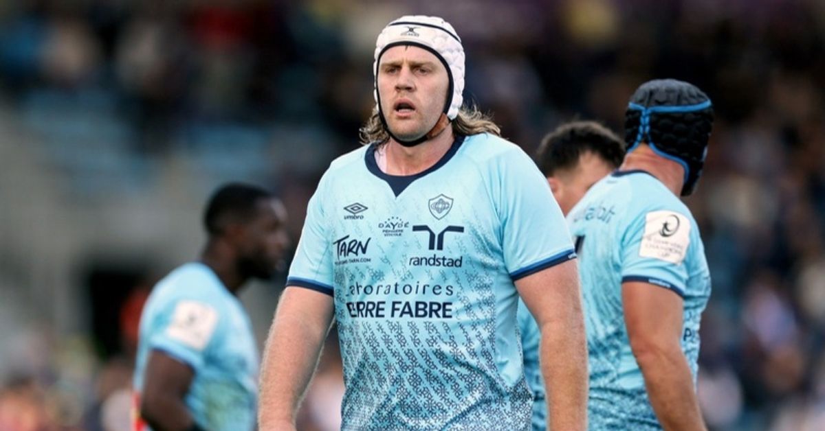Première pour Tom Staniforth avec le XV de France face aux All Blacks. ©INPHO/Laszlo Geczo (EPCR)